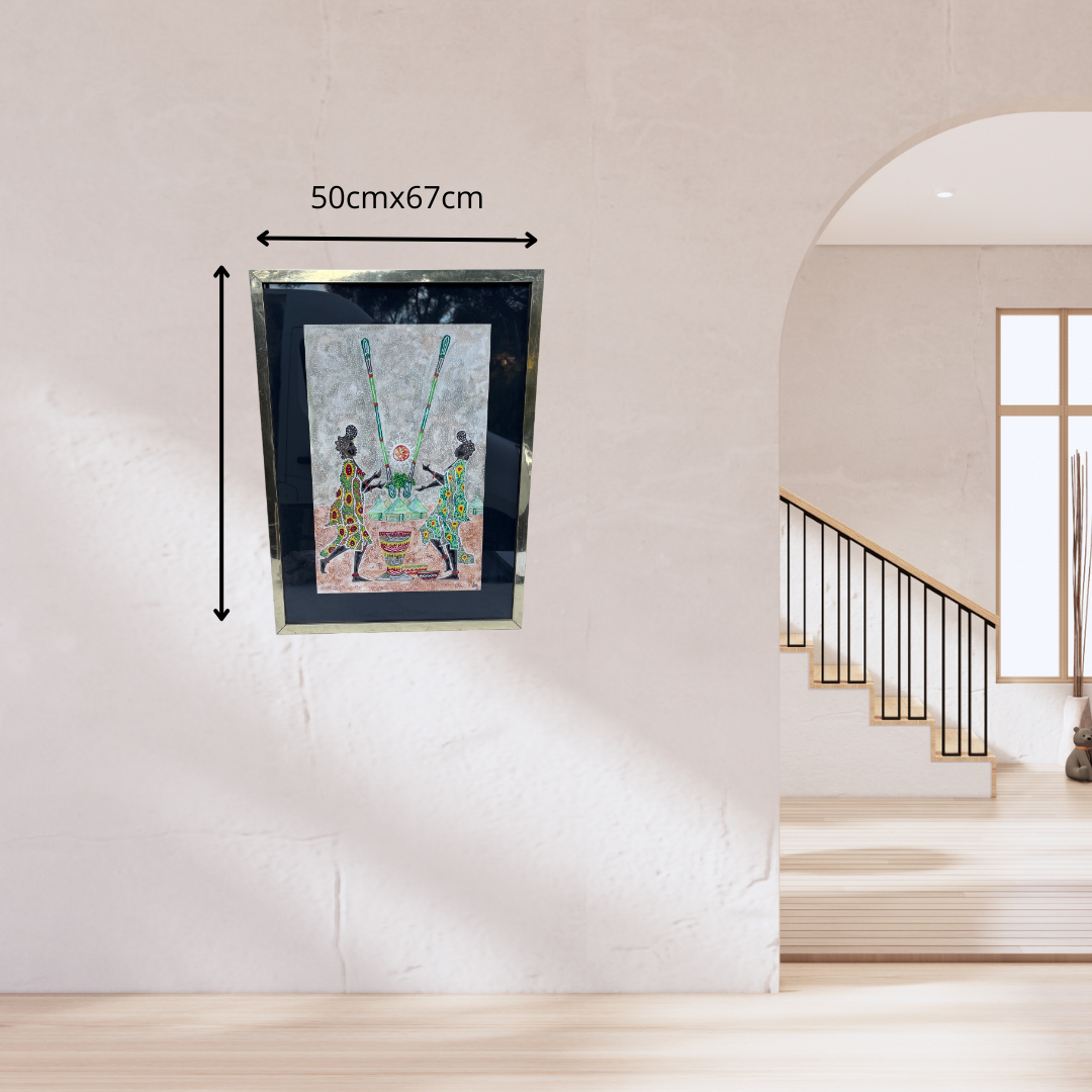 Tableau « Rituel Africain »