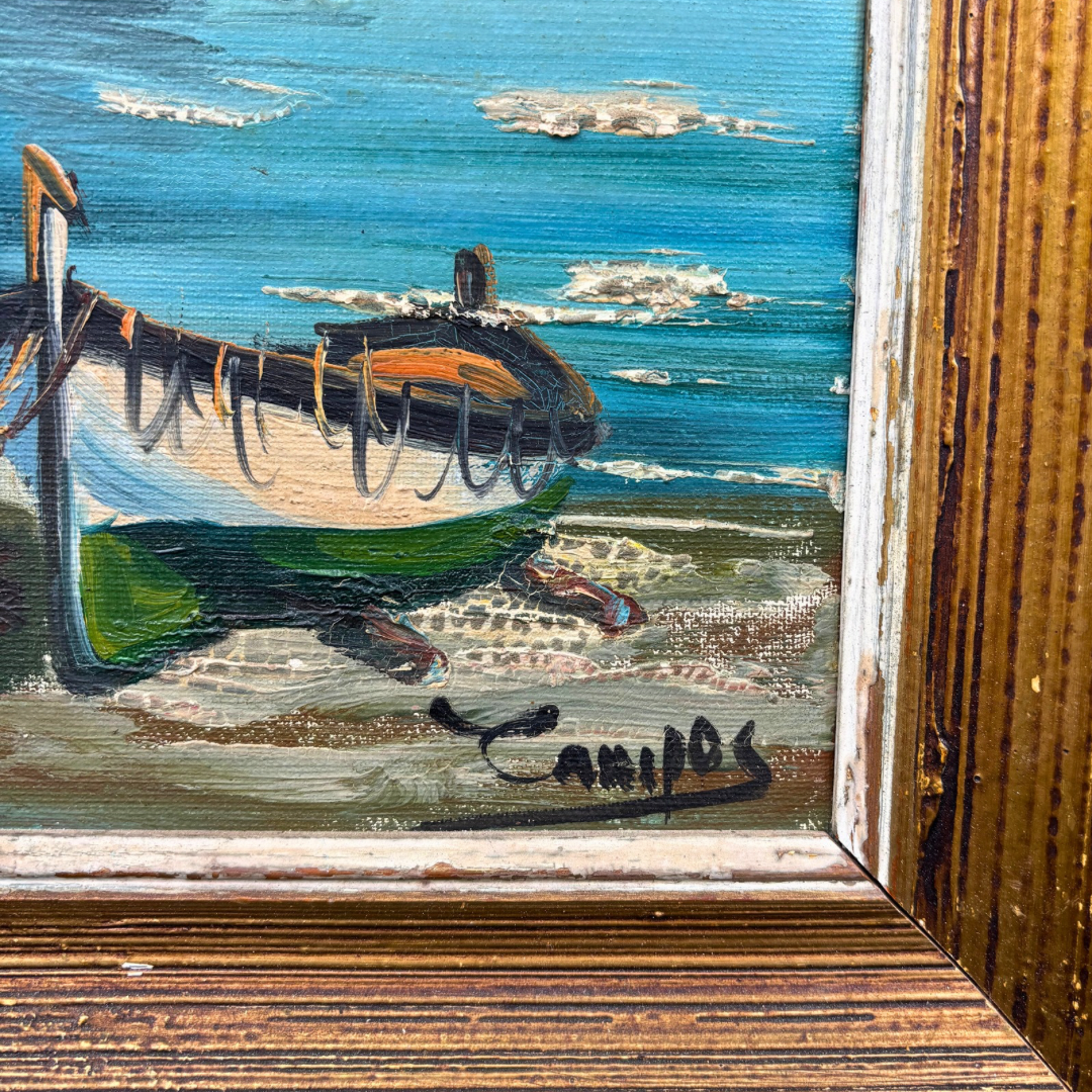 Tableau sur toile « Petite barque »