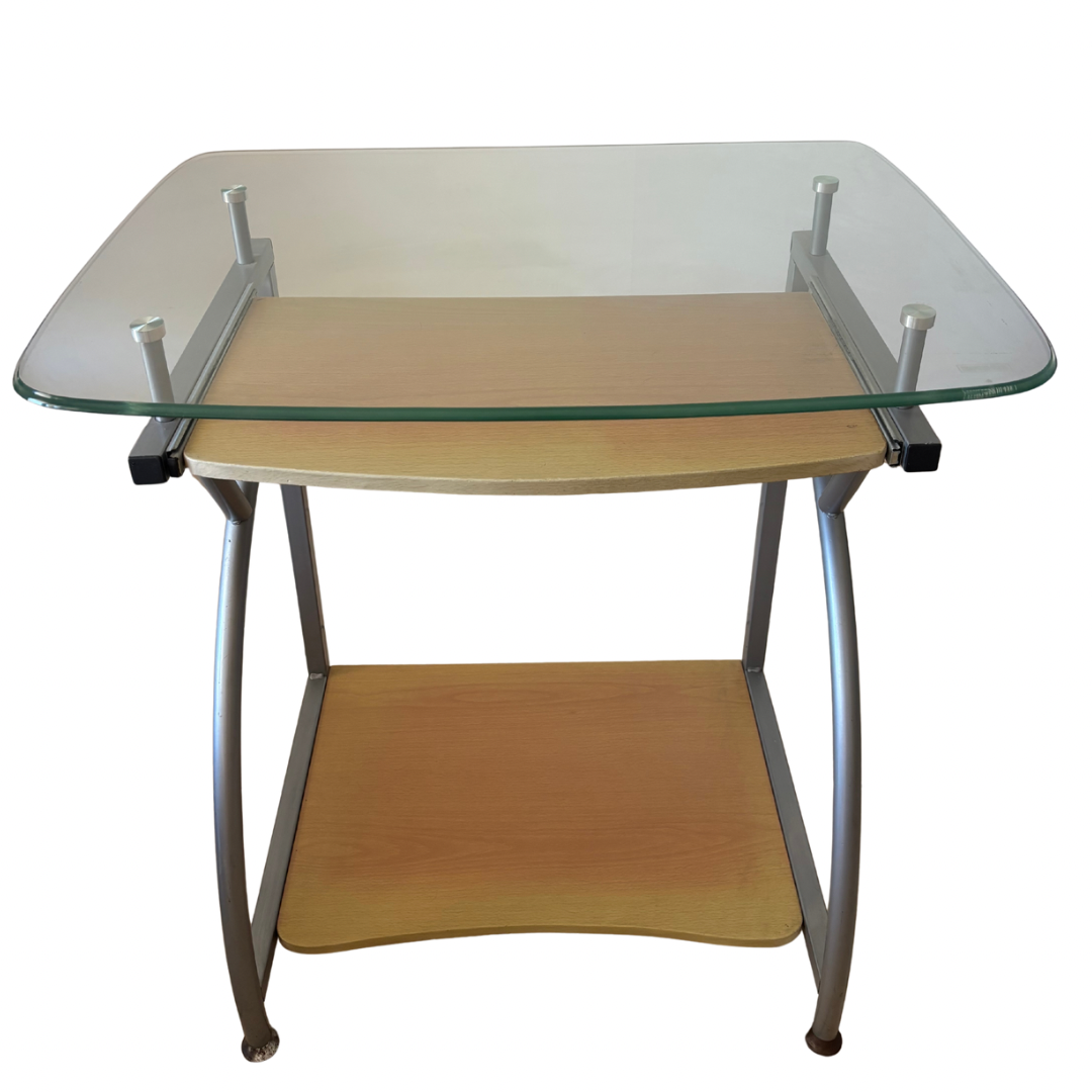 Bureau moderne verre & bois