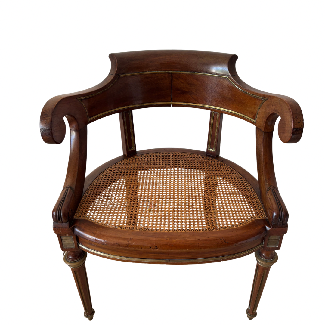 Siège en bois Vintage