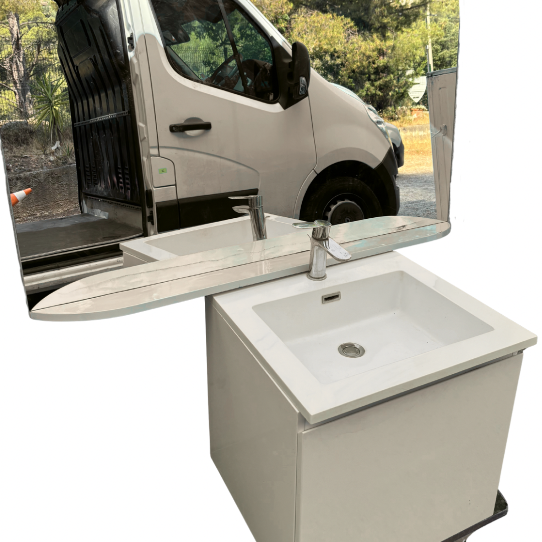 Lavabo & Miroir salle de bain