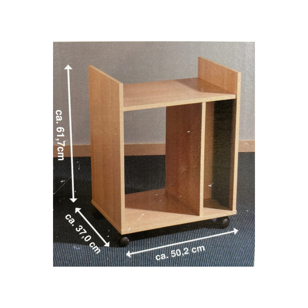 Desserte de bureau sur roulettes