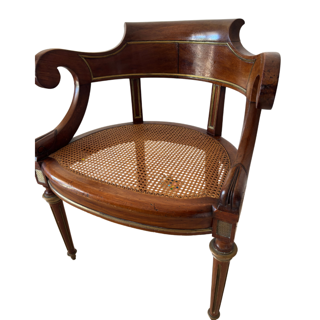 Siège en bois Vintage