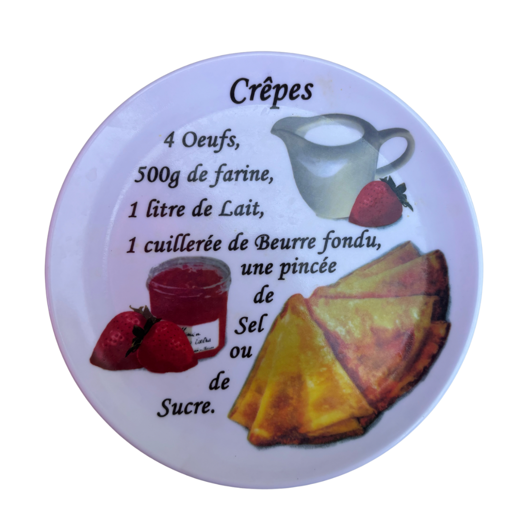 Lot 4 assiettes desserts