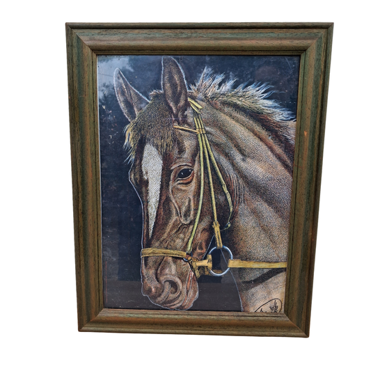 Tableau tête de cheval
