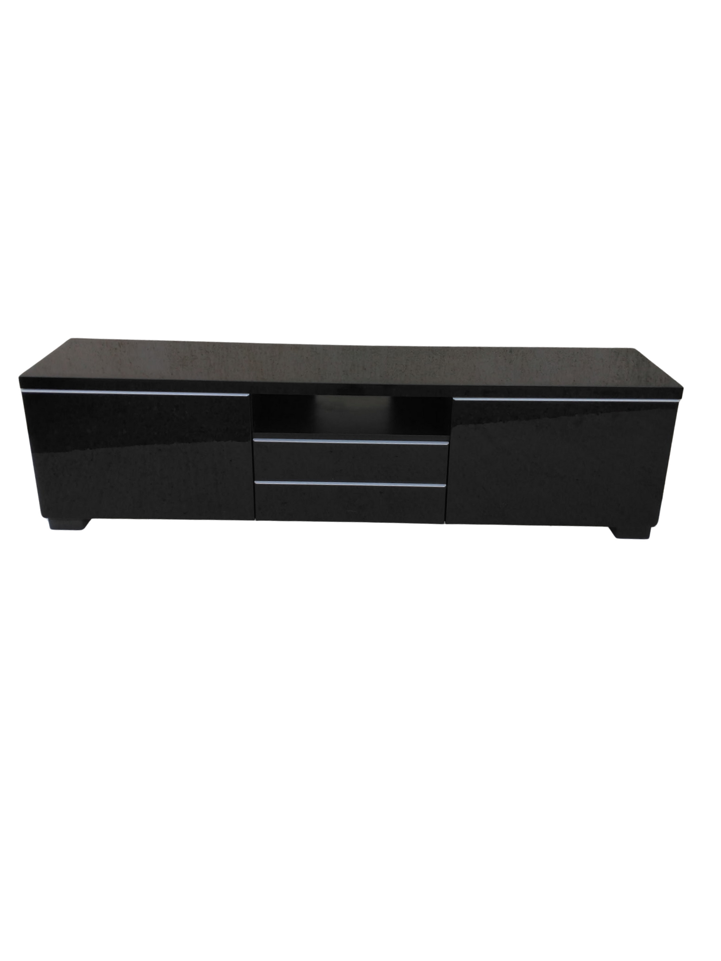 Meuble TV bas noir