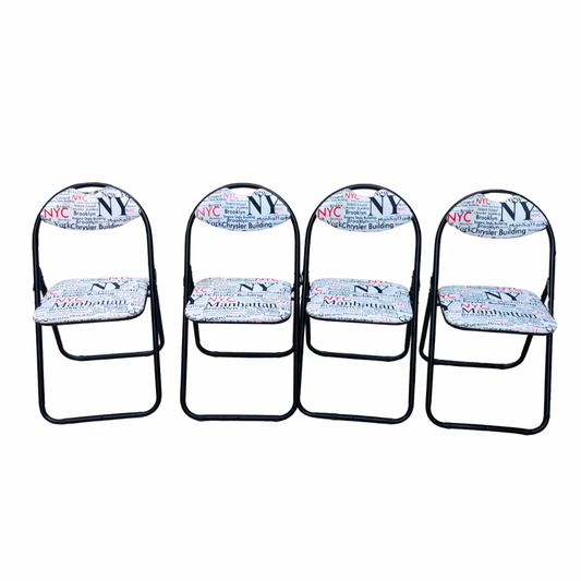 Lot 4 Chaises pliantes