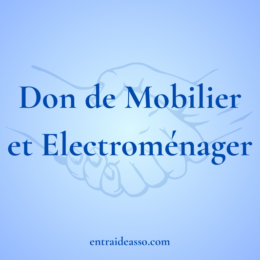 Faire un don matériel