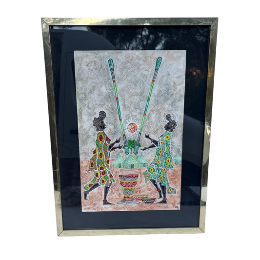 Tableau « Rituel Africain »