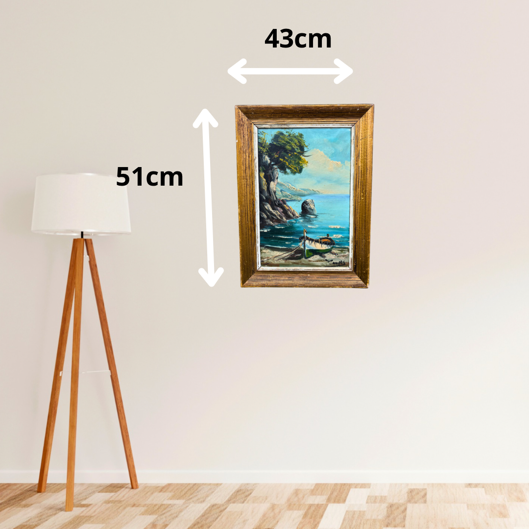 Tableau sur toile « Petite barque »
