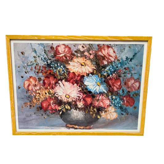 Cadre « Peinture florale »