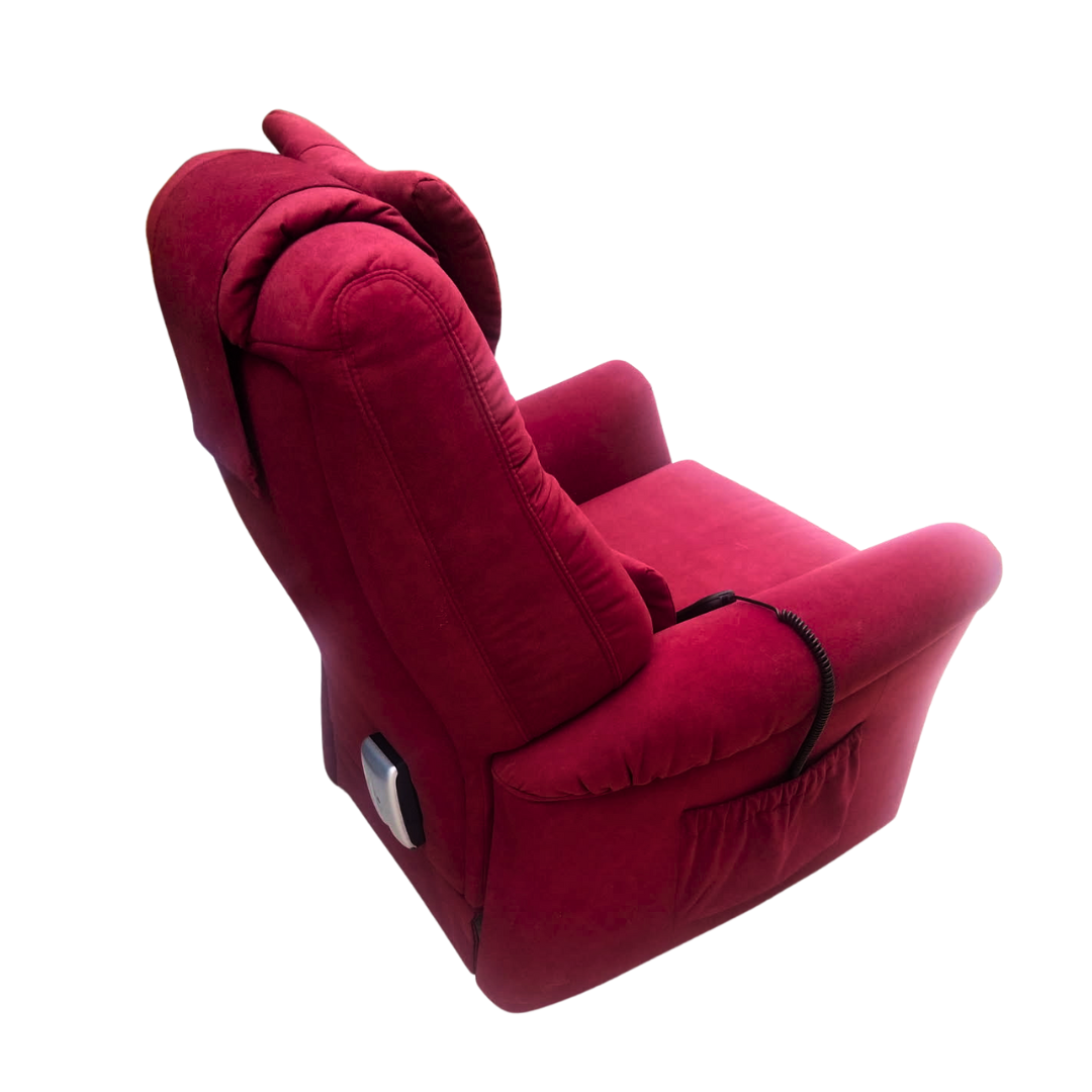Fauteuil Électrique Rouge