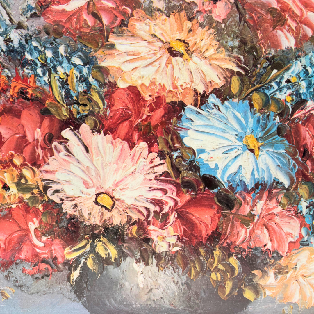 Cadre « Peinture florale »