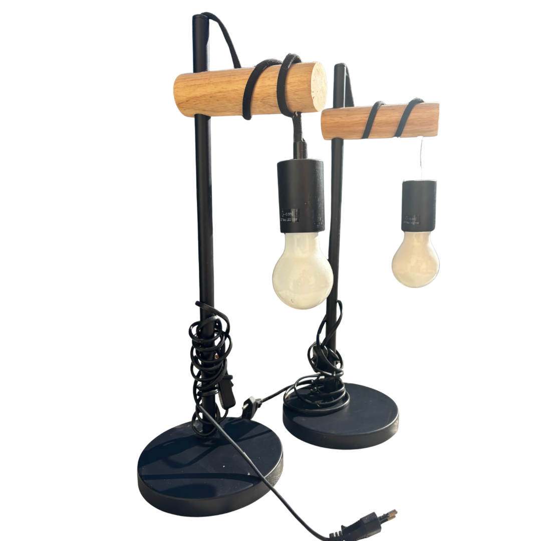 Lot de 2 lampes de chevets