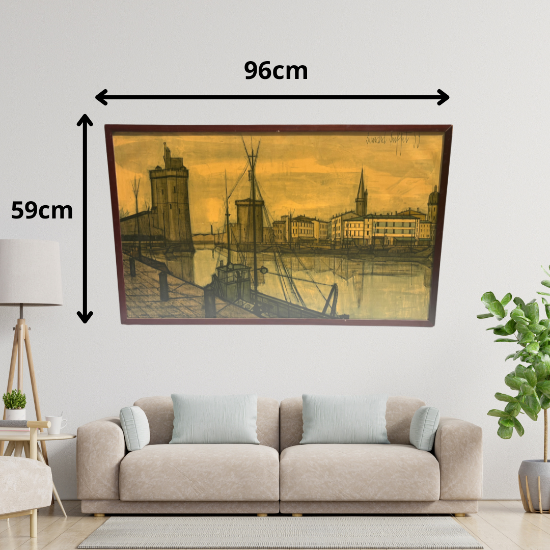 Reproduction toile « Port de La Rochelle »