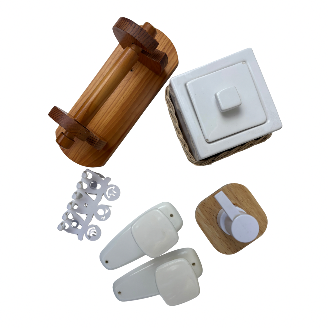 Lot accessoires de salle de bains