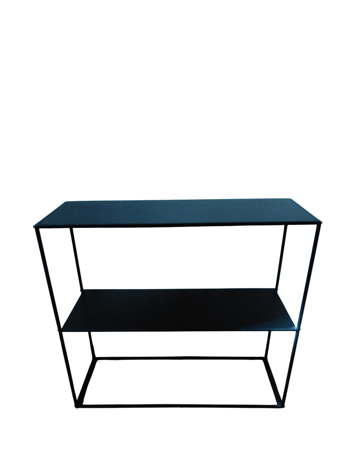 Etagère noire en acier