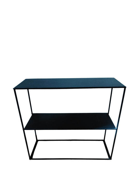 Etagère noire en acier