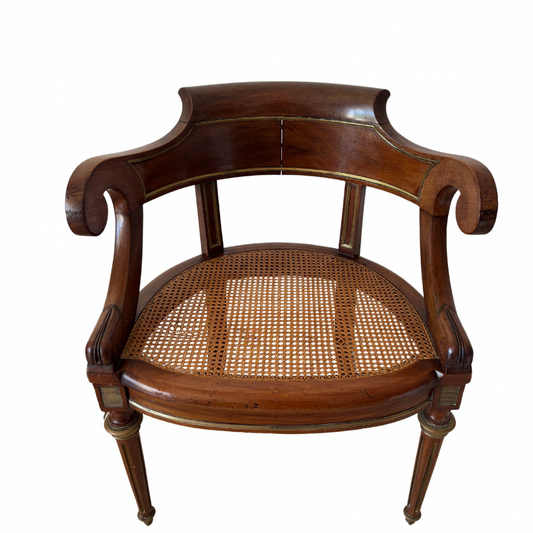 Siège en bois Vintage