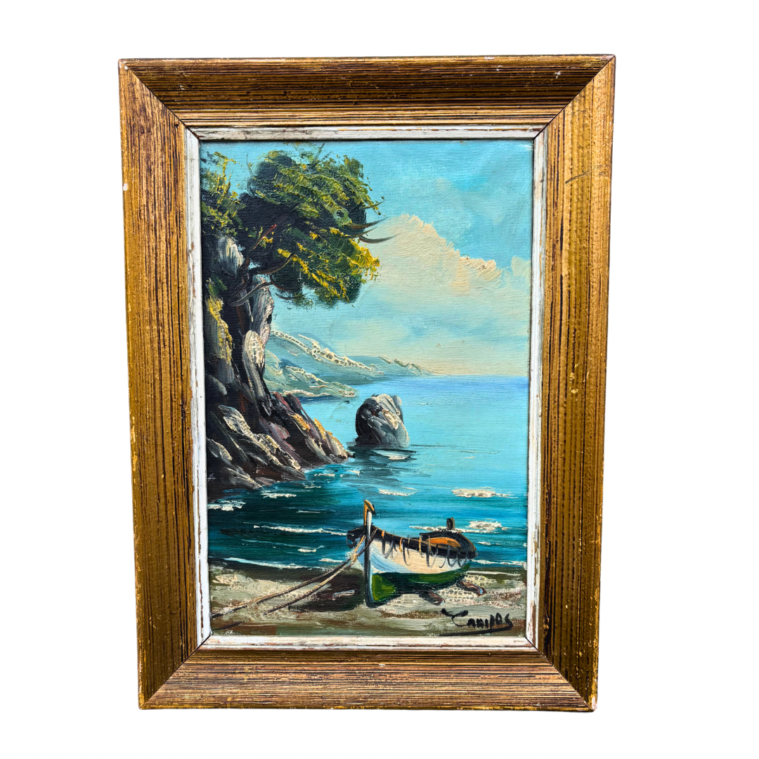 Tableau sur toile « Petite barque »