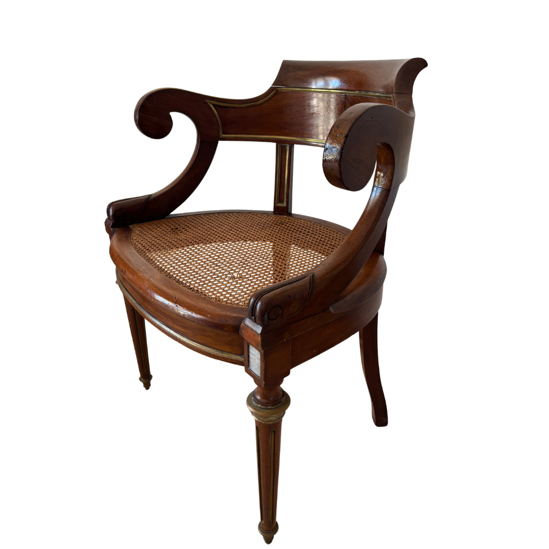 Siège en bois Vintage