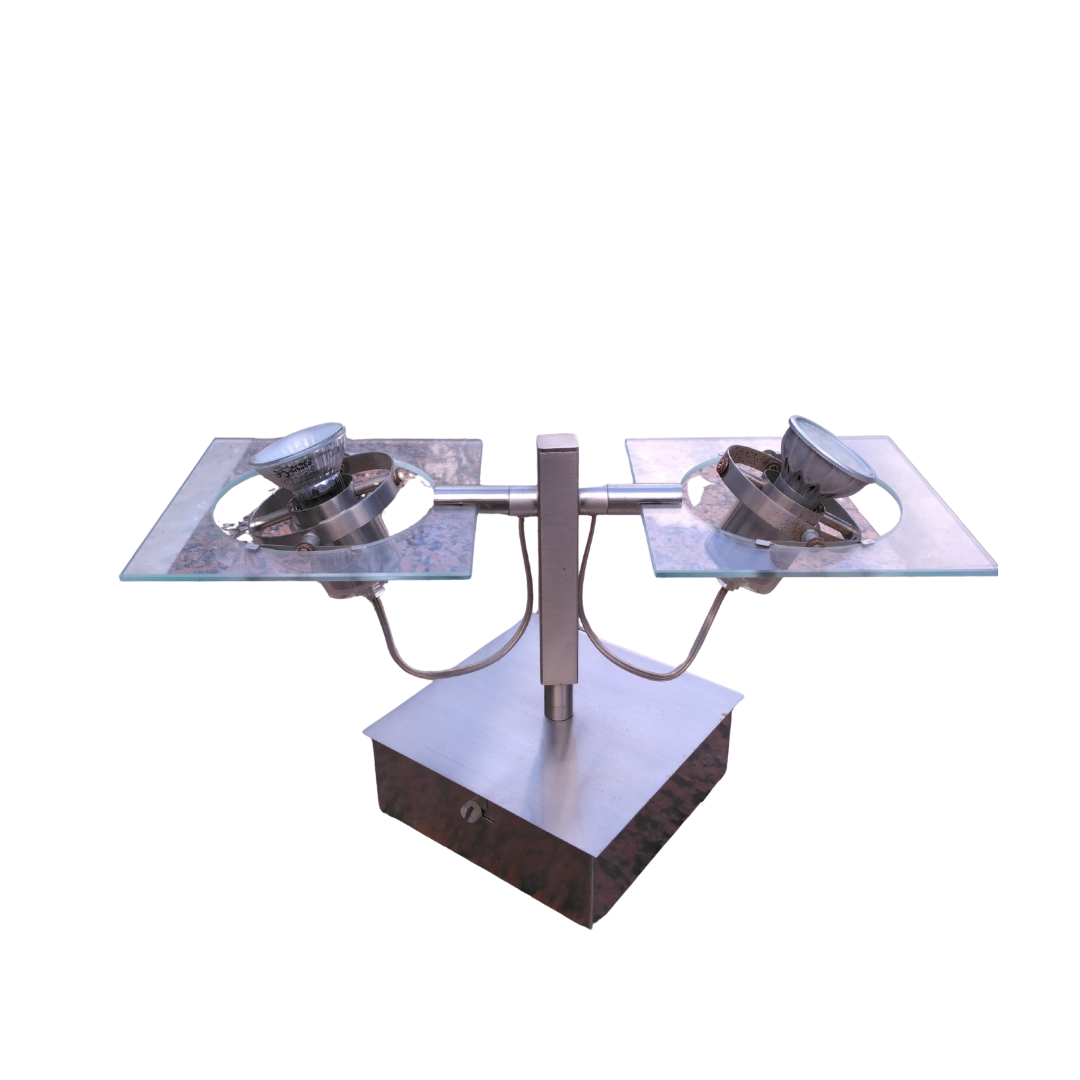 Plafonnier moderne deux lampes