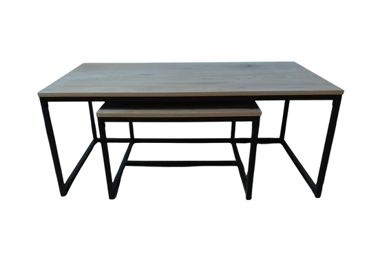 Table basse gigogne par deux