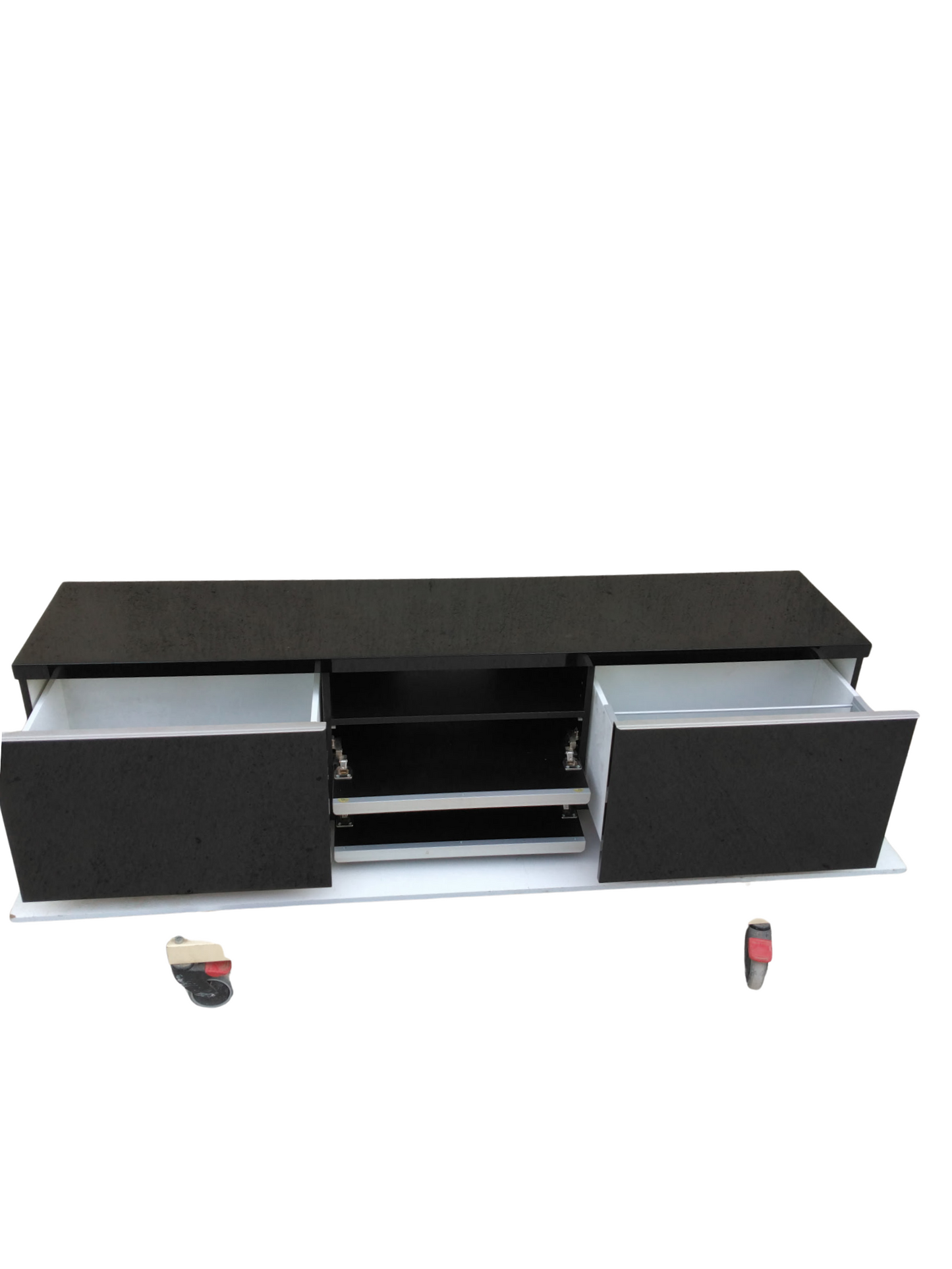 Meuble TV bas noir
